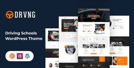 DRVNG 1.1 – Driving School WordPress Theme