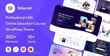 Educrat 1.0.40 – Online Course Education WordPress Theme