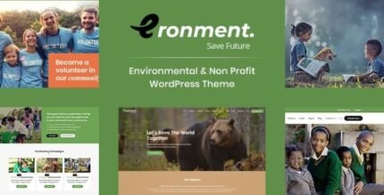 Eronment 1.6 – Environmental WordPress theme