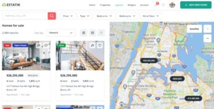 Estatik PRO 4.1.10 – Real Estate Plugin