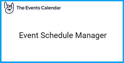 Event Schedule Manager 1.2.2