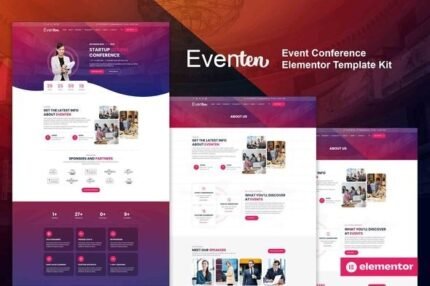 Eventen 20250603 – Event Conference Meetup Elementor Pro Template Kit