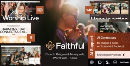 Faithful 1.0.0 – Church & Religion Non-profit WordPress Theme