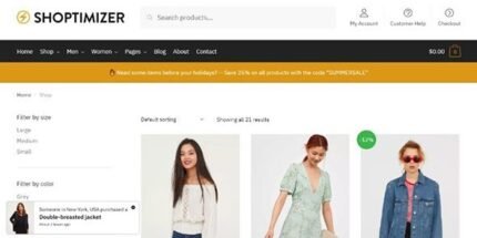Shoptimizer 2.9.9 – Fastest WooCommerce WordPress Themes