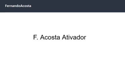 Fernando Acosta Activator 1.1.0