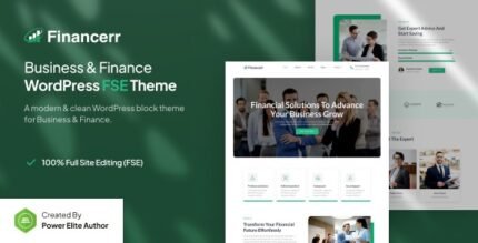 Financerr 1.0.2 – Business & Finance FSE WordPress Theme