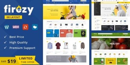Firezy 3.3.0 – Multipurpose WooCommerce Theme