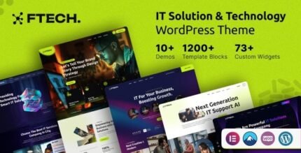 Ftech 1.0.2 – Business, Finance WordPress Theme