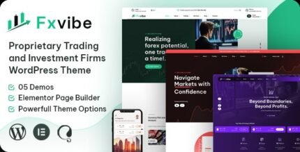 FXvibe 1.0 – Forex Prop Firm WordPress Theme