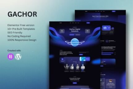 Gachor 1.0 – Digital Marketing Agency Elementor Template Kit