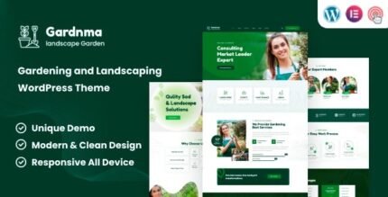 Gardnma 1.0.6 – Gardening and Landscaping WordPress Theme