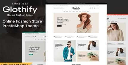 Glothify 2.7.0 – Fashion and Apparel PrestaShop Theme