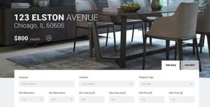 Good Homes 1.3.13 – Real Estate WordPress Theme
