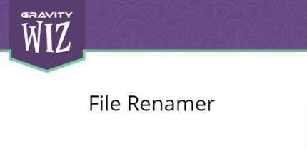 Gravity Forms File Renamer 1.0.15