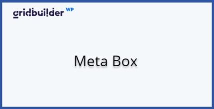 WP Grid Builder Meta Box 1.2.0