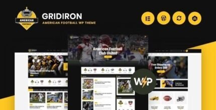 Gridiron 1.0.14 – American Football & NFL Superbowl Team WordPress Theme
