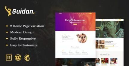 Guidan 1.0 – NonProfit Charity WordPress Theme