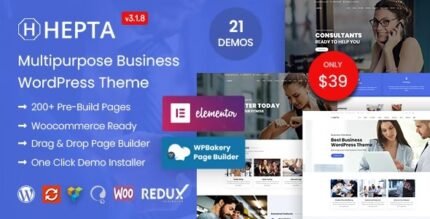 Hepta 3.2.7 – Multipurpose Business WordPress Theme