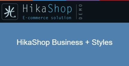 HikaShop Business + Styles 6.0.0