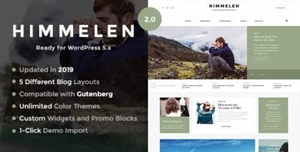Himmelen 2.4.3 – Personal Minimal WordPress Blog Theme