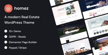 Homez 1.0.34 – Real Estate WordPress Theme