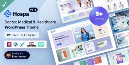 Hospa 2.2 – Medical Clinic & Hospital Elementor WordPress Theme