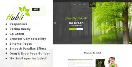 Hubli 2.2 – Environment WordPress Theme