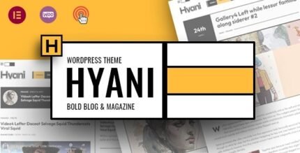 Hyani 1.3.7 – Bold Blog and Magazine