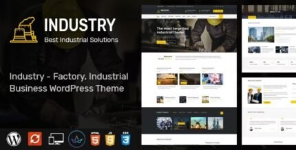 Industry 3.1 – WordPress Theme for Factory and Industrial Business