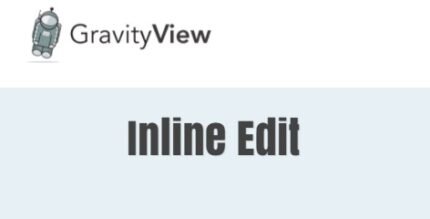 Inline Edit by GravityView 2.5.1