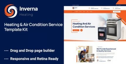 Inverna 1.0 – Heating & Air Condition Service Template Kit