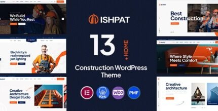 Ishpat 1.0.8 – Construction WordPress Theme