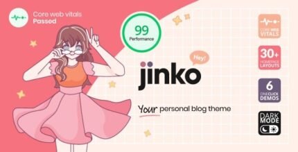 Jinko 1.1.7 – Your Personal Blog Theme