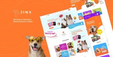 Jinx 1.1.0 – Pet Shop & Veterinary WooCommerce Theme