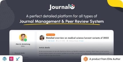 Journalo 1.2 – Journal Research Publication and Peer Review System
