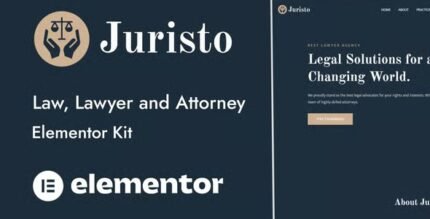 Juristo 1.0 – Lawyer & Attorney Elementor Template Kit