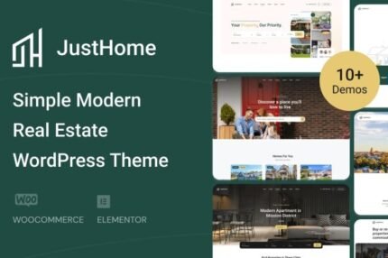 Justhome 1.0.22 – Real Estate WordPress Theme