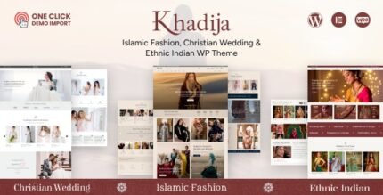 Khadija 1.0.7 – Fashion WooCommerce Theme