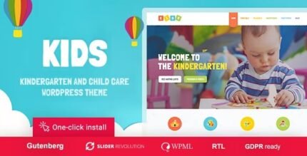 Kids 1.4.2 – Day Care & Kindergarten WordPress Theme for Children