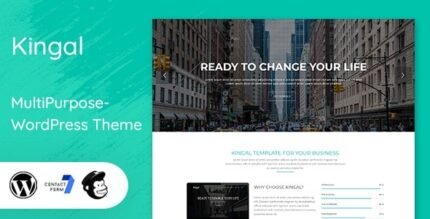 Kingal 1.7 – MultiPurpose WordPress Theme