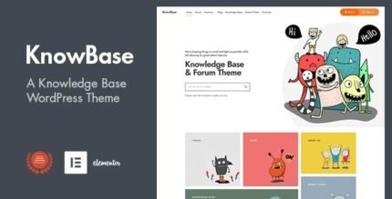 KnowBase 2.1 – A Helpdesk & bbPress WordPress Theme