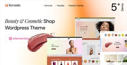 Komestic 1.0.1 – Beauty & Cosmetics Shop WordPress Theme