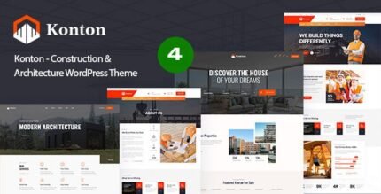 Konton 1.0.4 – Construction & Architecture WordPress Theme