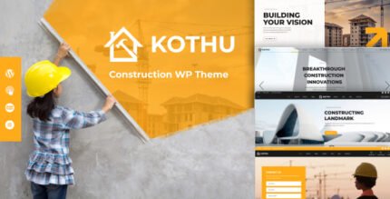 Kothu 1.0.8 – Building & Construction WordPress Theme
