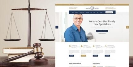 Lawyer & Justice 3.0 – WordPress Theme for Lawyers Attorneys and Law Firm