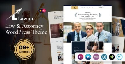 Lawna 1.0.1 – Lawyer & Law Firm WordPress Theme