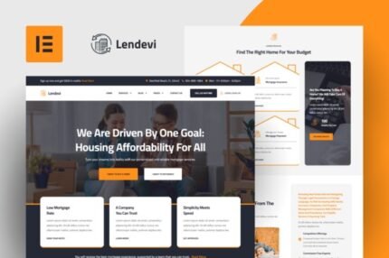 Lendevi 20250628 – Mortgage Elementor Pro Template Kit
