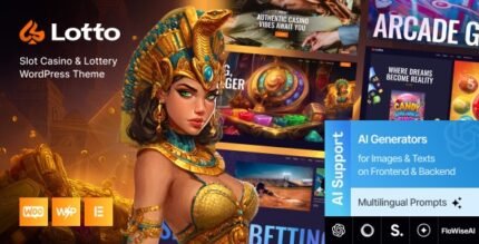 Lotto 1.8.0 – Slot Casino & Lottery WordPress Theme