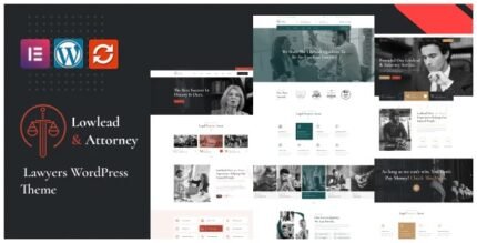 Lowlead 1.0.7 – Attorney & Lawyers WordPress Theme
