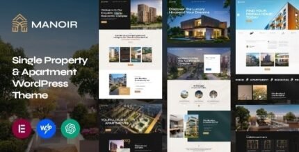 Manoir 1.18.0 – Single Property & Apartment WordPress Theme